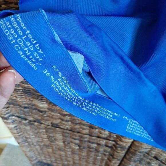 Crivit Tank Top XL Blue Sleeveless Athletic Performance Running Cycling Workout - Picture 4 of 5